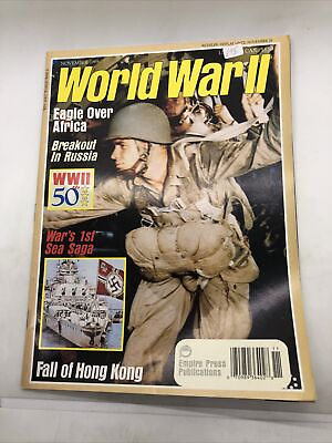 #ad World War 2 Magazine November 1989 $15.47
