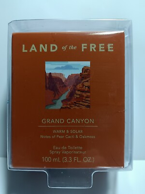#ad Land of the Free Grand Canyon Eau de Toilette Pear Cacti Oakmoss 100ML $11.26