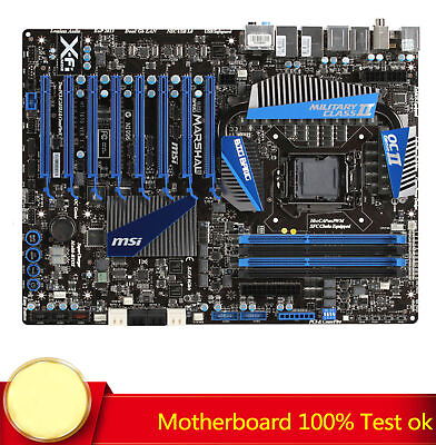 #ad FOR MSI BIG BANG MARSHAL B3 P67 Motherboard with 8 PCI E slots 100% Test Work $452.52