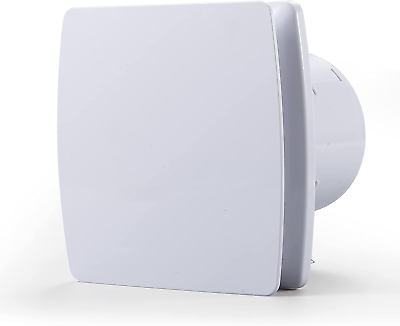 #ad Exhaust Fan 110 CFM 1.0 Sones 5.9quot; Duct White Square Quiet Powerful Ceiling or W $66.99