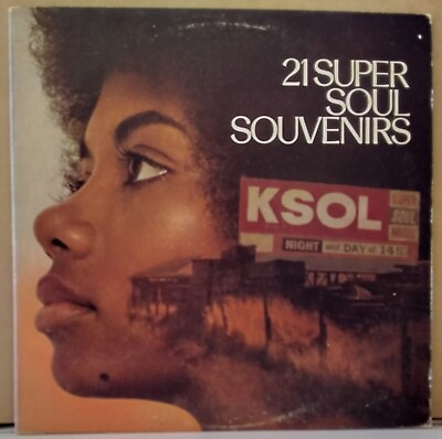 #ad 21 SUPER SOUL SOUVENIRS KSOL 1450 US LP 1969 COMP SLY amp; FAMILY STONE JAMES BROWN AU $24.99