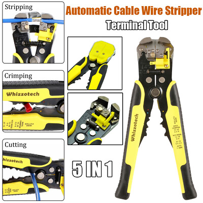 #ad Automatic Cable Wire Stripper Cutter Crimper Plier Multifunctional Electric Tool $13.29