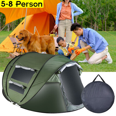 #ad Waterproof Windproof Automatic Outdoor Instant Pop Up Camping Hiking Tent Travel $116.99