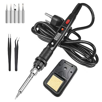 #ad Soldering Iron Kit 80W Solder Gun Micro for Electronics Jewelry with 5pcs Mi... $29.86
