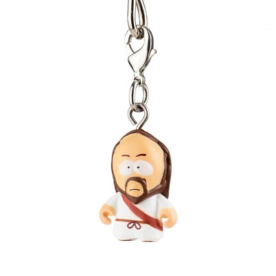 #ad Jesus South Park Zipper Pull Keychain Series 2 by Kidrobot $16.96