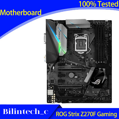 #ad FOR ASUS ROG STRIX Z270F Gaming z270 Motherboard Support DDR4 7700K 64GB LGA1151 $174.79