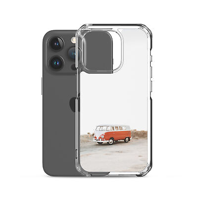 #ad iPhone Case: Cruise into Summer Vibes with Our Vintage Volkswagen Bus Design $20.00
