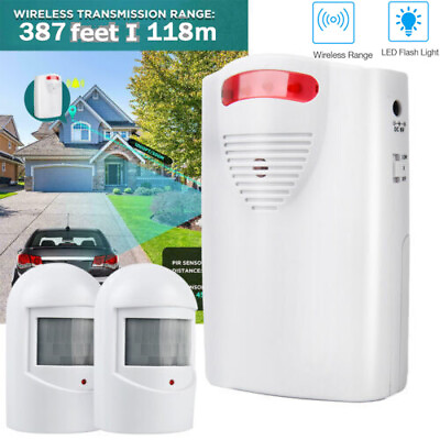 #ad Wireless Driveway Alarm Doorbell Home Security Motion Sensor Detect Outdoor G3L4 $21.99