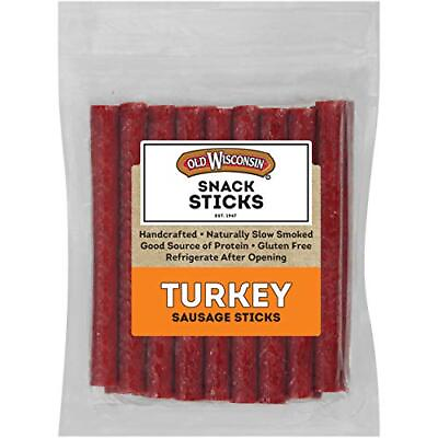 #ad Old Wisconsin Turkey Sausage Snack Sticks Naturally Smoked Ready to Eat High $13.97