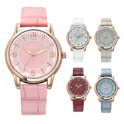 #ad Quartzs Watches For Women Wrist Watch Small Wrist Leather Band Water Resistant $8.64