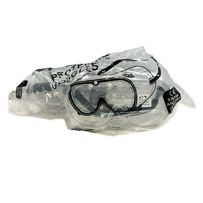 #ad 2x Protective Goggles High Definition Anti Fog Type *LOT OF 2* NEW SEALED $8.95