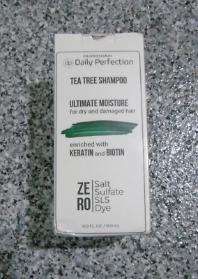 #ad Professional Daily Perfection Tea Tree Shampoo Keratin Biotin 16.9 fl oz 500 ml $20.99
