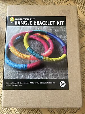#ad IRIS Make Your Own Bangle Bracelet Kit New Open Box Ages 8 $12.89