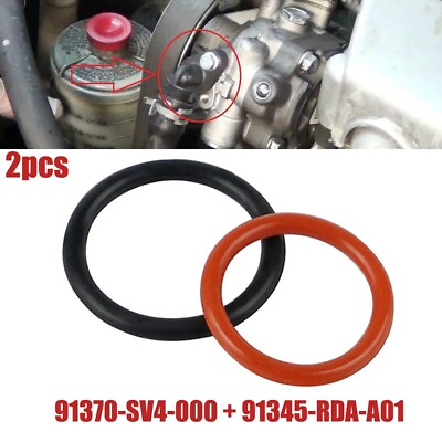 #ad 91345 RDA A01 91370 SV4 000 Fit For Acura TL 98 08Power Steering PumpO Ring $11.88