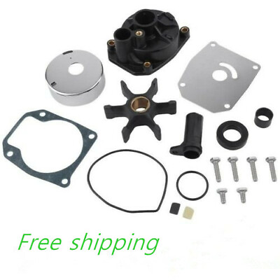 #ad For OMC Johnson Evinrude Outboard 60 70hp Water Pump Kit 438602 w Housing NEW $35.99