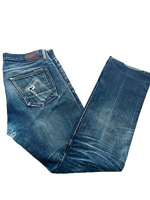 #ad Rogue Territory quot;RGTquot; Staton Slim Straight Selvedge Denim Jeans $84.99
