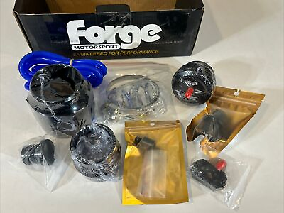 #ad Forge Motorsport Single Piston Dump Blow Off Valve Kit BOV01B YB Black Anodized $149.99