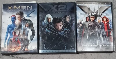 #ad Lot of 3 Fun X Men Movies In Great Condition No Issues $20.00