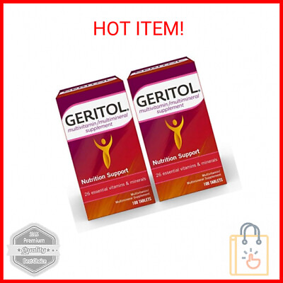 #ad Geritol Multi Vitamin Nutritional Support Tablets Balance of 26 essential vitam $40.11