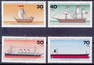 #ad Berlin 544 47 Youth 1977 German Ships Mint $3.95