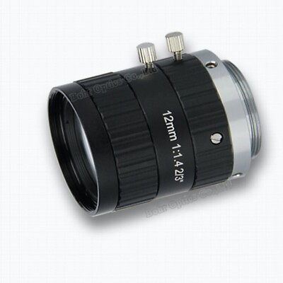 #ad 2 3#x27;#x27; Large Aperture Industrial Lens 5MP FL12mm Fixed Focus Lens C Mount Cameras $61.94