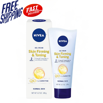#ad CoQ10 Firming Body Gel Cream: Moisturizing Skin Toning 6.7 Oz $18.67