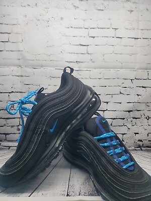 #ad Nike Air Max 97 Shoes size 6y blkamp;gry Sneakers CZ7868 300 $45.00