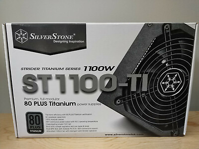 #ad Silverstone Strider ST1100 TI 1100W 80 PLUS Titanium PSU C $350.00
