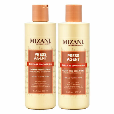 #ad Mizani Press Agent Therma Smoothing Shampoo amp; Conditioner 8.5oz Duo $27.50