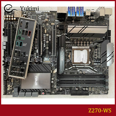 #ad FOR ASUS Z270 WS 64GB HDMI LGA 1151 DDR4 Display Port Motherboard Test OK $300.00