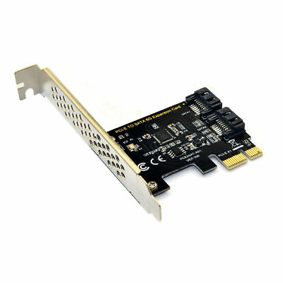 #ad PCI Express X1 to Dual SATA3.0 ports 6Gbps ASMedia ASM1061 Chipset for HDD SSD $15.60