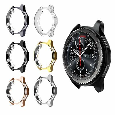 #ad Soft TPU Protector Watch Case Cover For Samsung Galaxy Watch 42mm 46mm $6.46