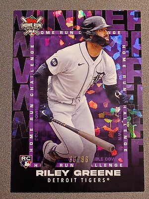 #ad 2023 Topps Home Run Challenge August Double Down Riley Greene RC 36 86 Tigers $80.00