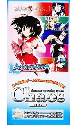 #ad Booster Box Chaos TCG Aquapazza: Aquaplus Dream Match Unopened Japanese Text $97.00