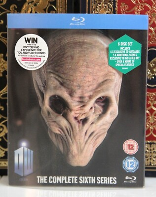 #ad DOCTOR WHO SERIES 6 DELUXE LIMITED EDITION BLU RAY🌟REGION FREE🌟I SHIP BOXED $59.99