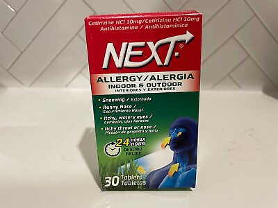 #ad Next 24 Hours Indoor outdoor Allergy Relief 30 Tablets $6.00
