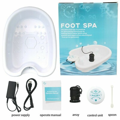 #ad #ad Ionic Foot Bath Detox Machine Professional Spa Club Beauty Easy to Use $60.99