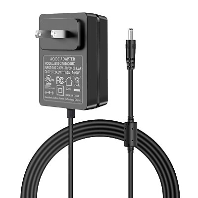 #ad 24V 1A DC Power Supply Adapter 5.5mm x 2.1mm Plug 100V 240V AC to DC24V 1 Amp... $19.98