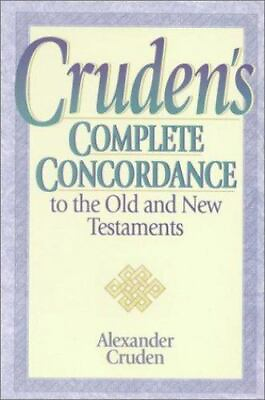 #ad Cruden#x27;s Complete Concordance to the Old and New Testaments $5.75