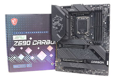MSI MPG Z690 Carbon WIFI ATX Motherboard LGA 1700 DDR5 $285.59