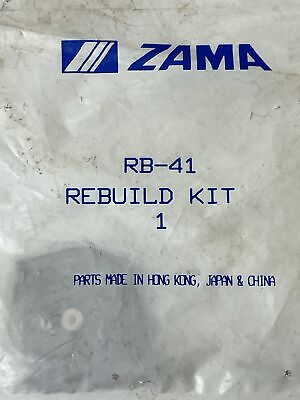 #ad Zama Rebuild Kit RB 41 $15.00