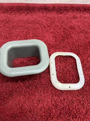 #ad 1988 1998 OBS Chevy GMC C K 1500 2500 Truck Bench Seat Belt USED Trim GRAY OEM $24.98