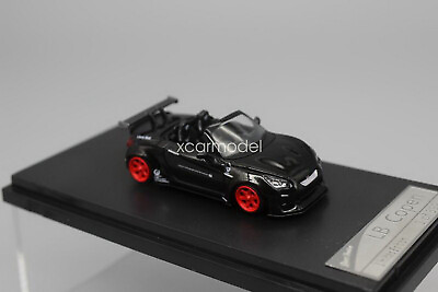 #ad SH 1 64 Scale Daihatsu Copen LA400 Black Diecast Car Toy Gift Collection in box $28.99