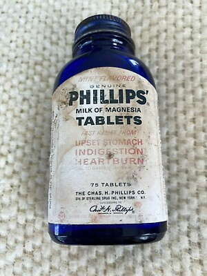 #ad The Chas H. Phillips Co Milk of Magnesia Tablet Bottle $17.99