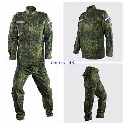 #ad 1PC Russian EMR Camouflage Stormsuit Tactical Training TopPant Military Uniform $34.02