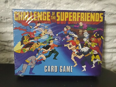 #ad Challenge Of The Superfriends Card Game Cryptozoic Games Brand New Sealed $11.95