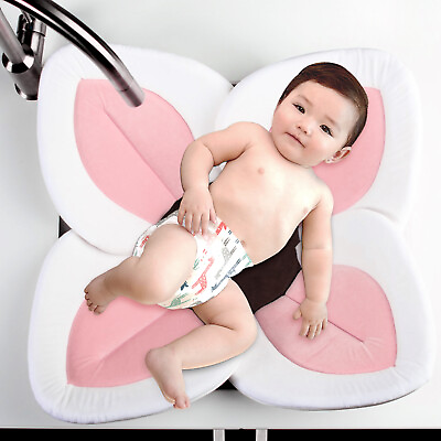 #ad Blooming Baby Bath Mat Lotus Flower Sink Bath Mat 0 12mths Kids Safe amp; Comfy AU $45.00