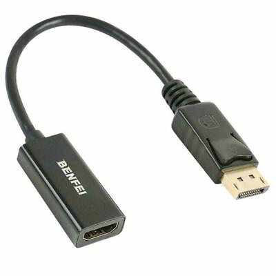 #ad BENFEI DisplayPort to HDMI Adapter Black $8.99
