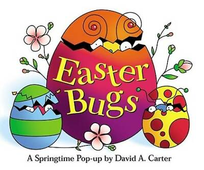#ad Easter Bugs : A Springtime Pop up by David A Carter Hardcover GOOD $4.47