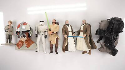 #ad Star Wars Figure 7 90s Lot Power of the Force Applause Kenner Figures nik0 $16.93